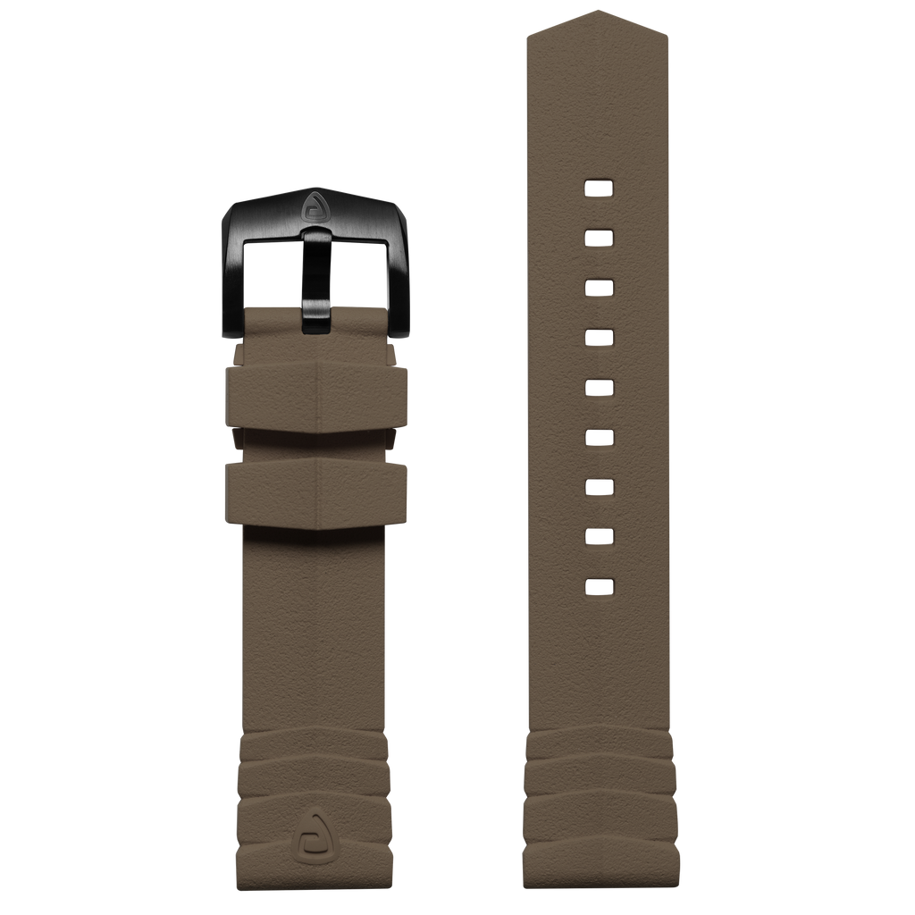 ProTek 22mm Rubber Strap - USMC Desert Sand